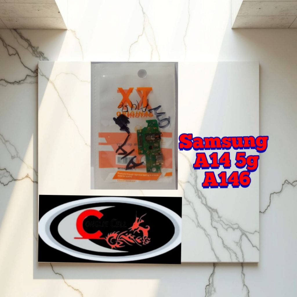 papan cas PCB CONECTOR CAS Samsung a14 5g/a146 +ic