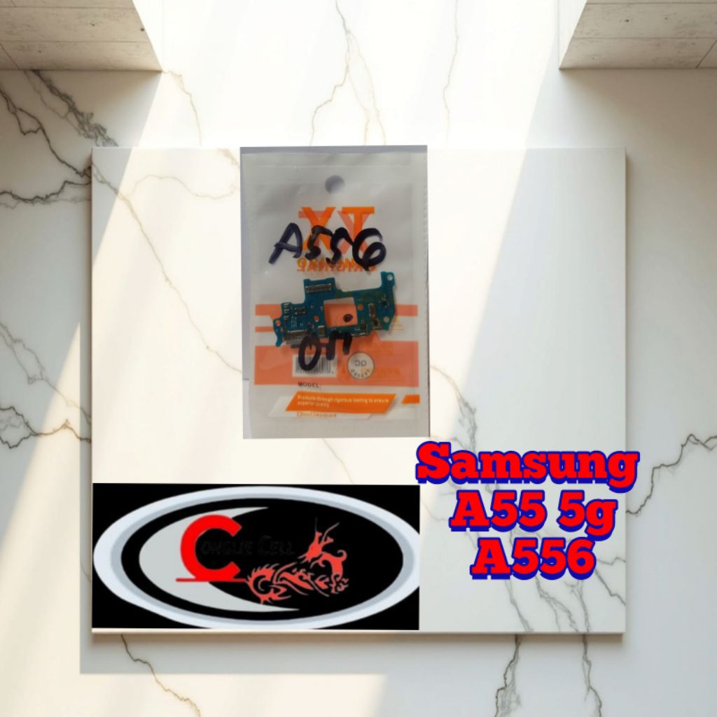 papan cas PCB CONECTOR CAS Samsung a55 5g/a556 +ic