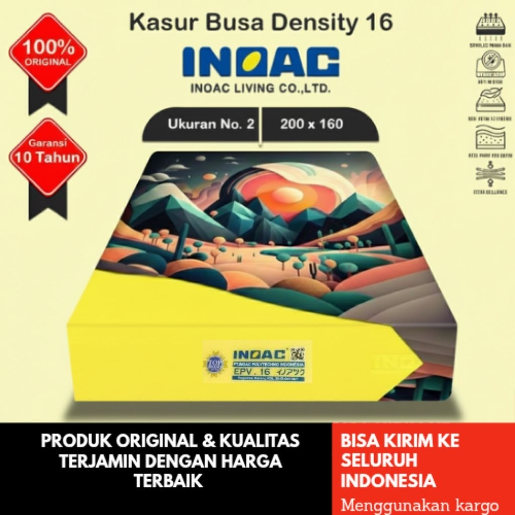 [160x200]Busa Inoac Original Inoac EPV Density 16 Kasur Busa Inoac Termurah