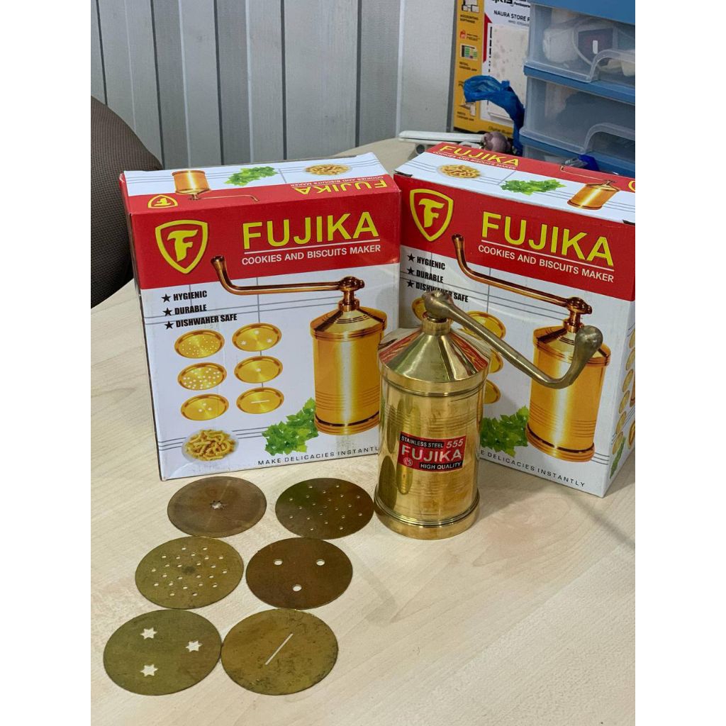 Cetakan kue akar /kue raya Fujika Cookies and Biscuits Maker - Cetakan Akar Kelapa Kuningan