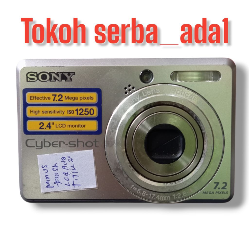 Camera Sony Cyber Shot DSC - S730 Minus