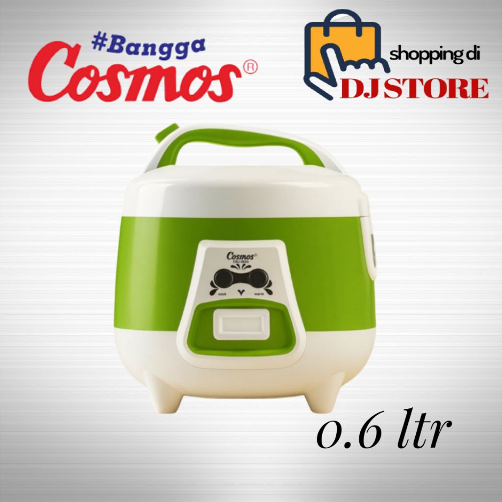 COSMOS magicom 0.6 liter CRJ-9023 panci stanless, rice cooker cosmos, magiccom cosmos, penanak nasi