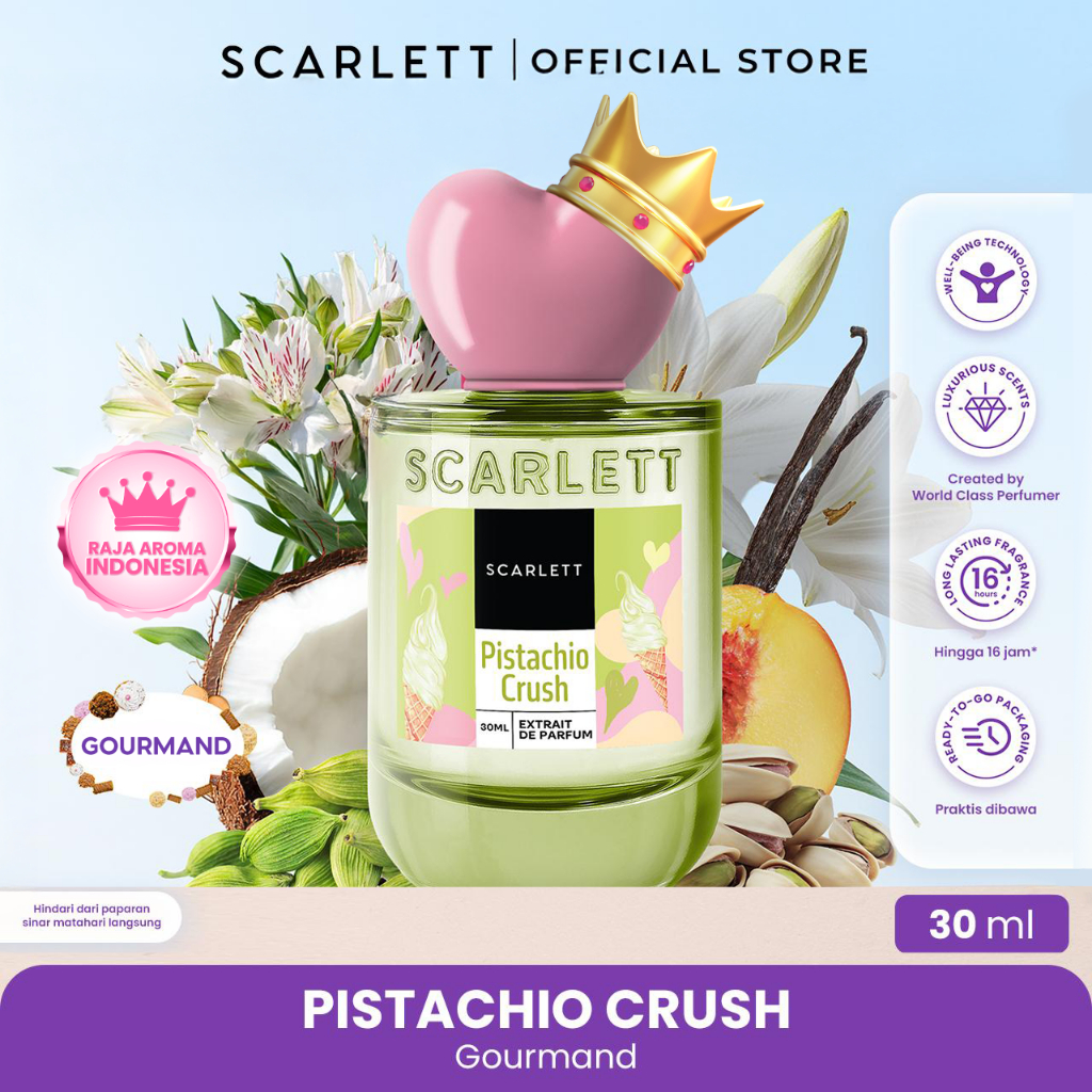 Scarlett Whitening Extrait De Parfum Pistachio Crush 30ml