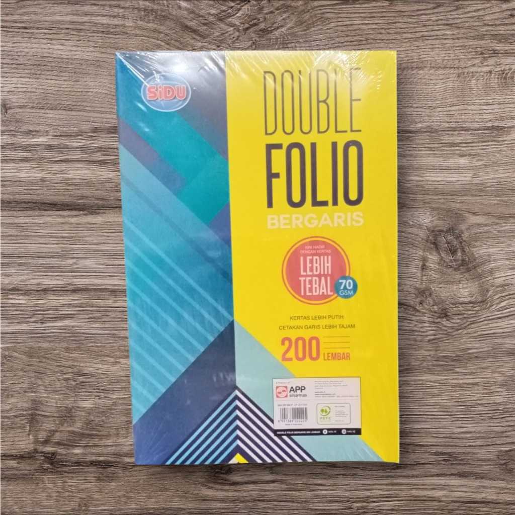 Double Folio 200 Lembar Sidu