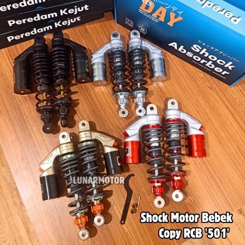Promo Skok Shock Tabung Belakang Model RCB 280 320 340 mm Fizr Jupiter Z Kharisma Supra Grand CB GL
