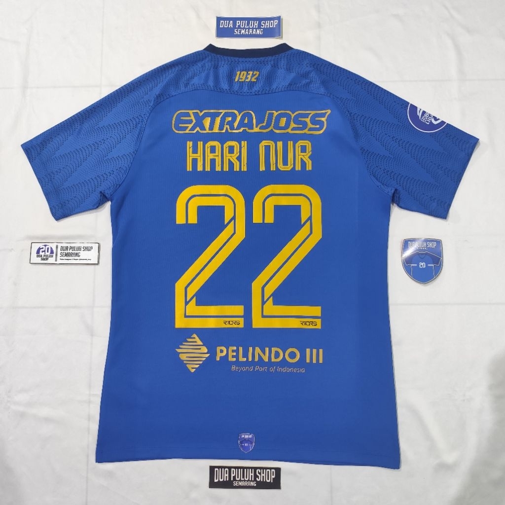 Jersey PSIS Semarang Home 2021 Original Riors Supporter Version Size M (Second)