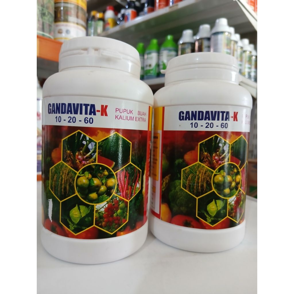 GANDAVITA K 10-20-60 500 GRAM PUPUK BUAH KALIUM EXTRA