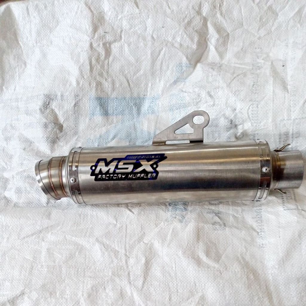 slincer knalpot original msx inlet 50 fanterra bulat jumbo
