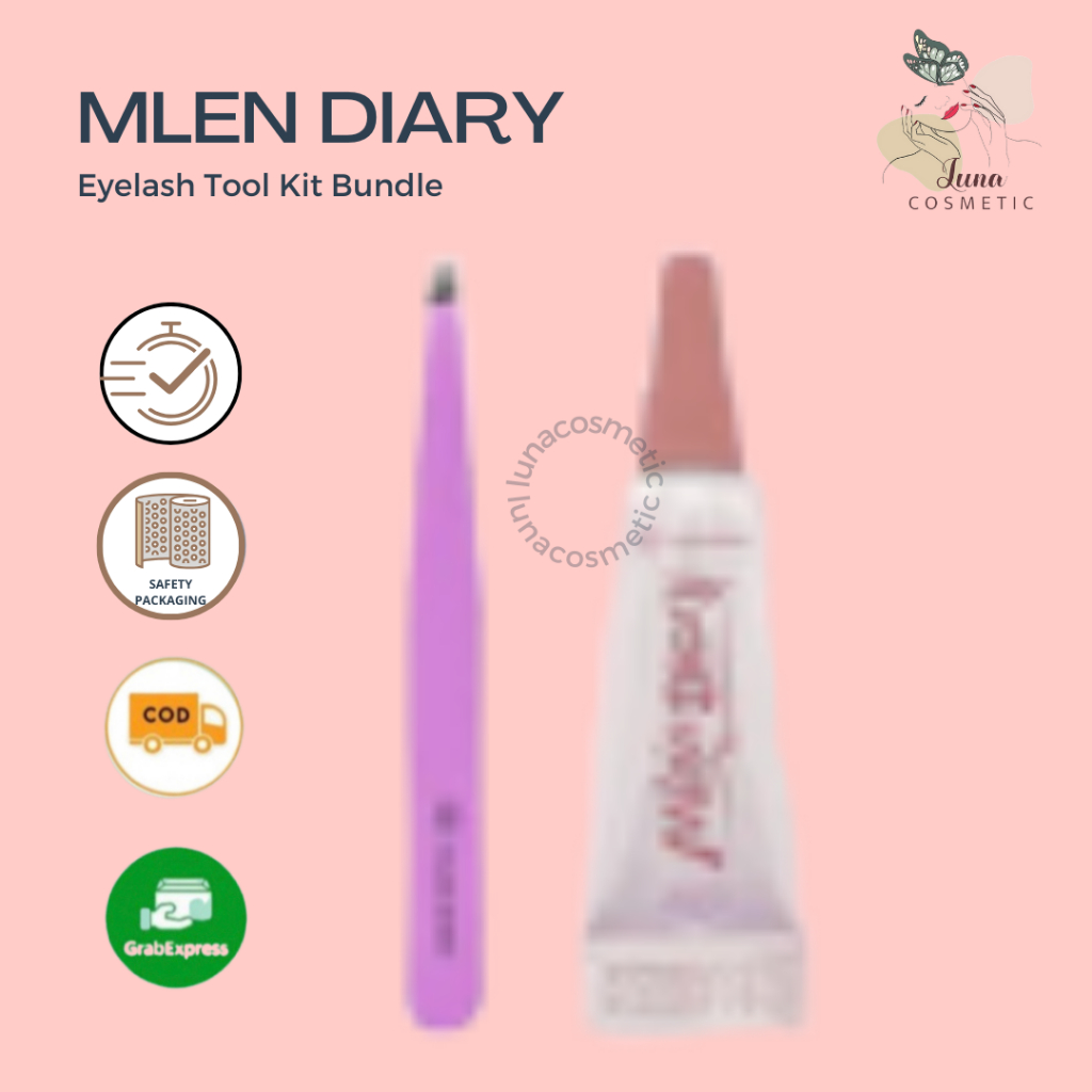Mlen Diary Eyelash Tool Kit Bundle