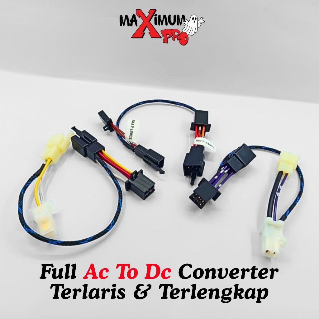 KONVERTER AC TO DC MIO J MIO GT BEAT KARBU MIO SMILE XEON SATRIA BLADE JUPITER KARISMA REVO KLX MIO 