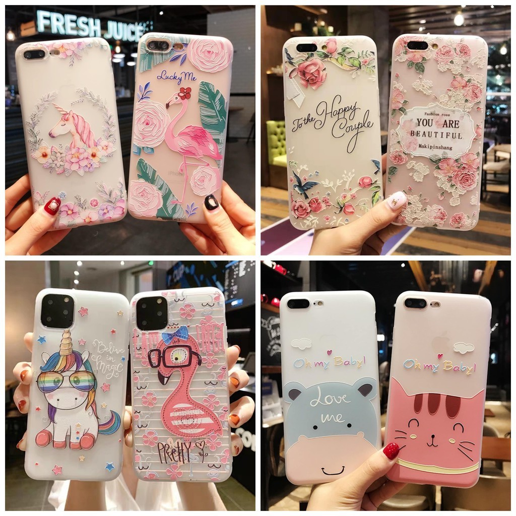 Luminous Case Flamingo, Unicorn & Friends Vivo V15 V15 Pro V21 4G V21 5G V21E 5G