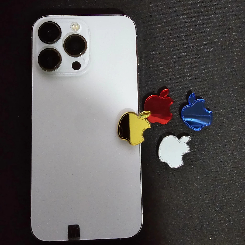 Akrilik Apple Mini Emblem Apple Acrylic HP