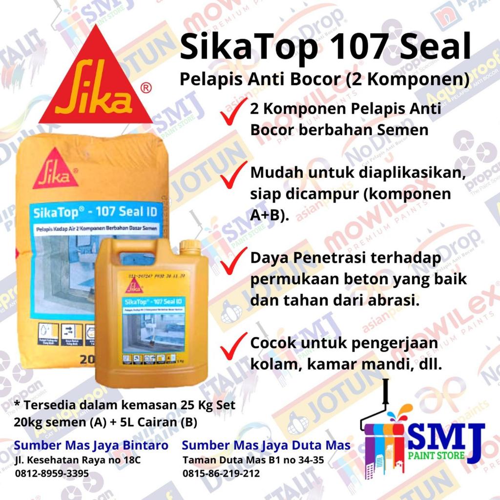 SIKA TOP 107 SEAL SET (A+B) 25 KG - 1 SET SIKA