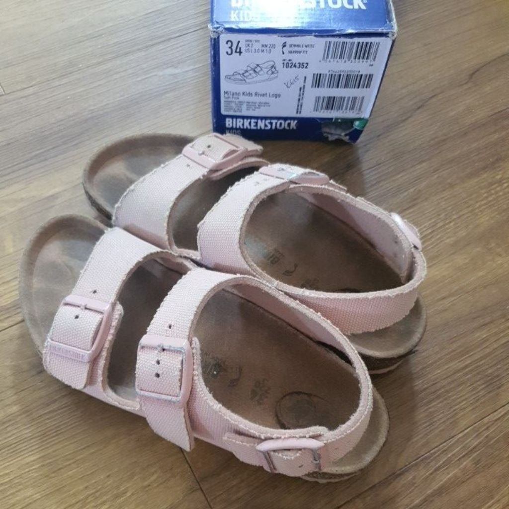 Preloved Sepatu Sandal BIRKENSTOCK KIDS ORI