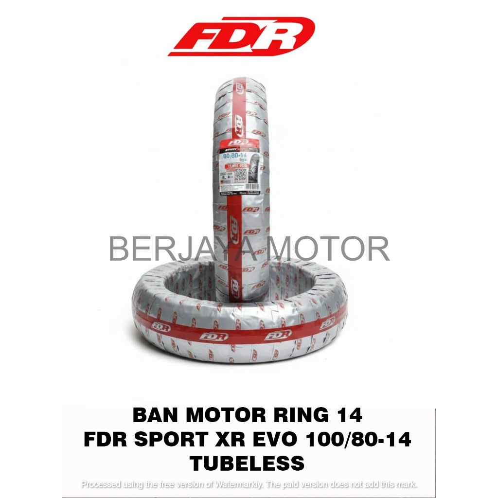 BAN MOTOR MATIC RING 14 FDR SPORT XR EVO TUBELESS