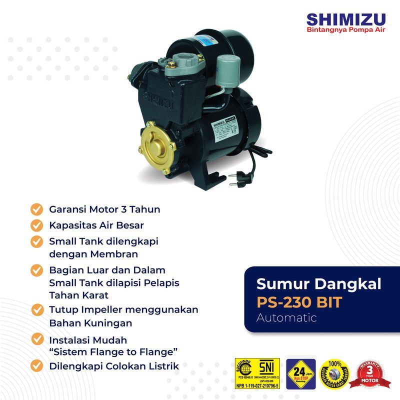 Pompa Air Shimizu PS230