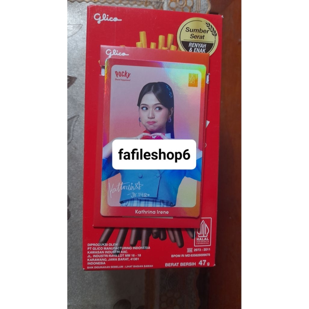 Photocard PC Pocky JKT48 Kathrina
