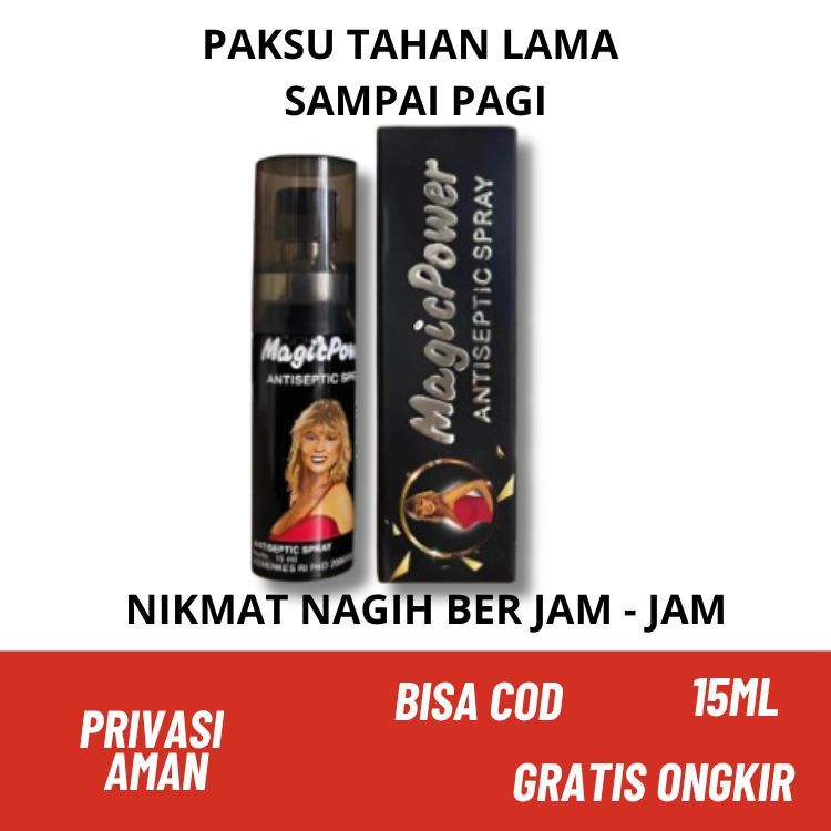 Magic Power Spray 15 ml / Tisu Magic Semprot Tahan Lama