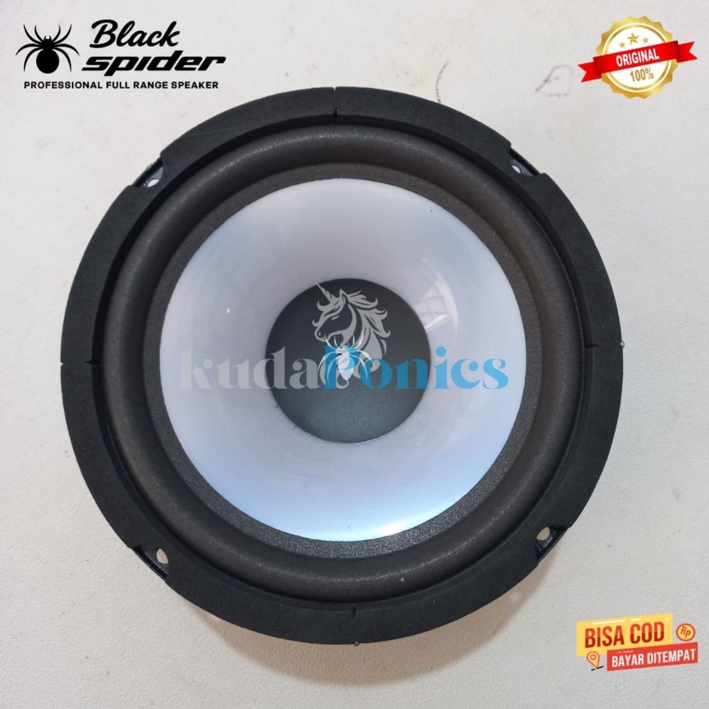 Speaker Komponen Black Spider 610WFPP 6Inch