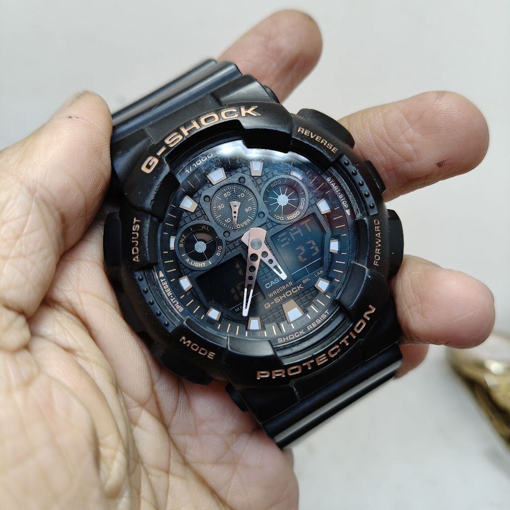 G-Shock second Cowo tipe GA-100GBX