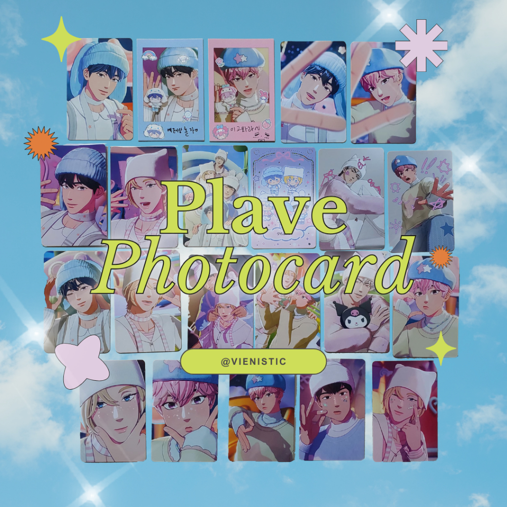 Plave Photocard Starshard Carabiner Yejun Noah Bamby Eunho Hamin