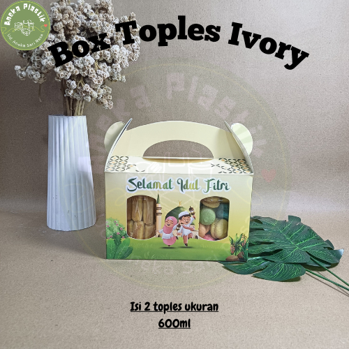 Box Ivory Toples | Box Toples Isi 2 Ukuran 600ml