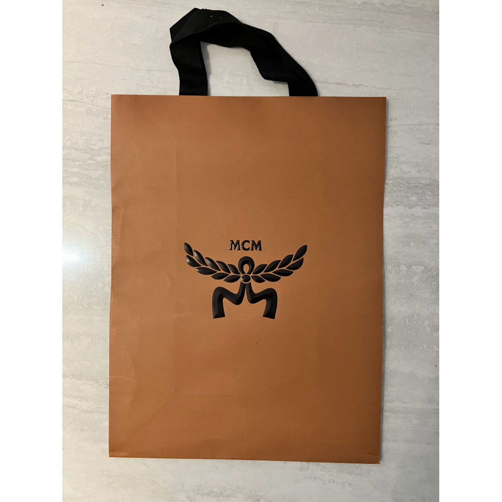 paperbag mcm original / paperbag mcm / paperbag branded mcm