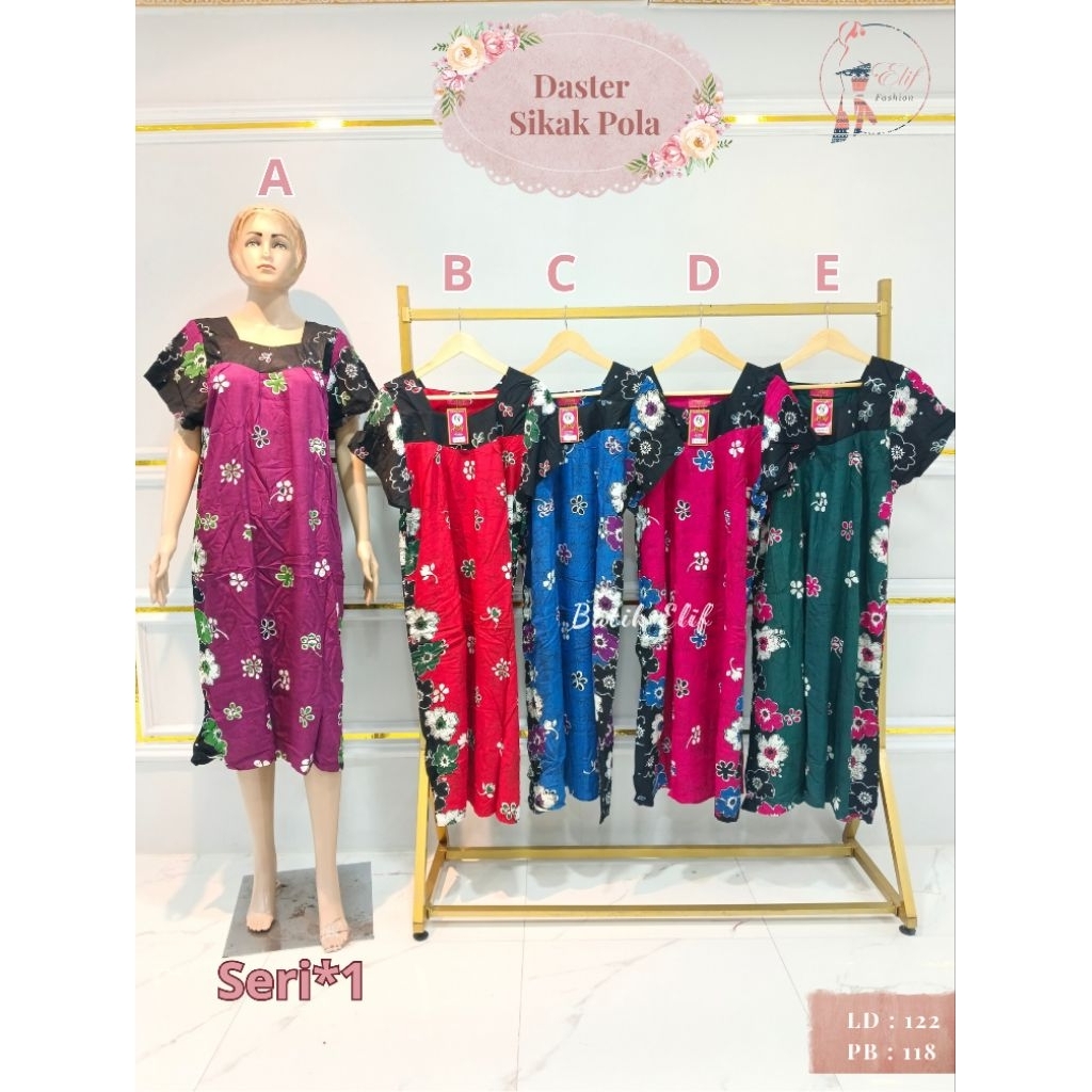 DASTER SIKAK POLA / DASTER ADEM /DASTER JUMBO /DASTER REMAJA /DASTER RAYON / DASTER TERLARIS / DASTE