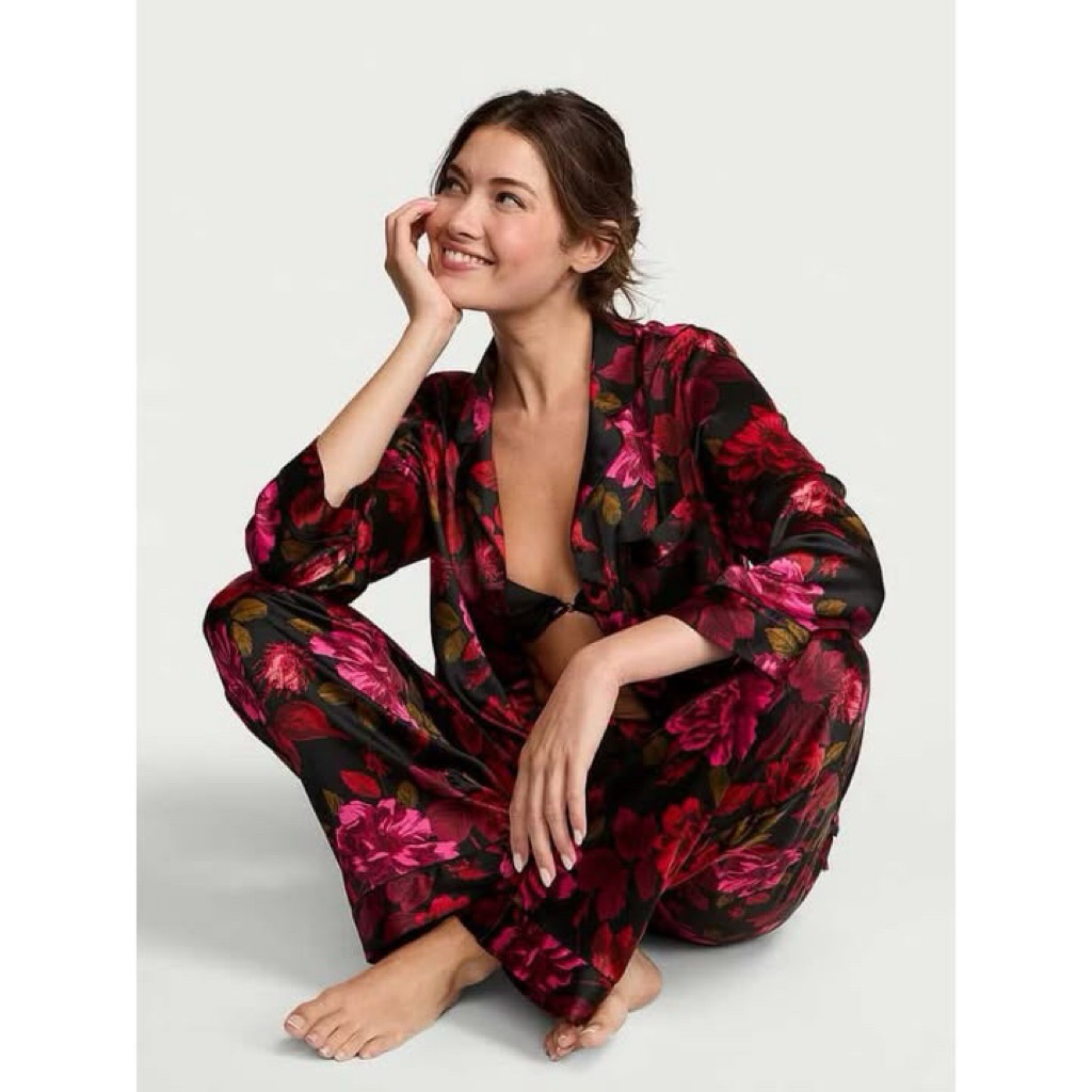 Pajamas Victoria’s Secret Flower Long (BACA DESKRIPSI)