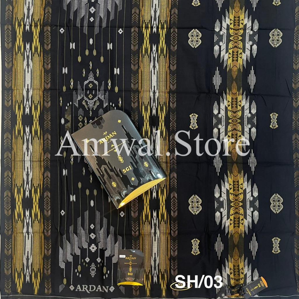 Sarung ARDAN SGJ // ORI Sarung Ardan Songket Gunung Jacquard