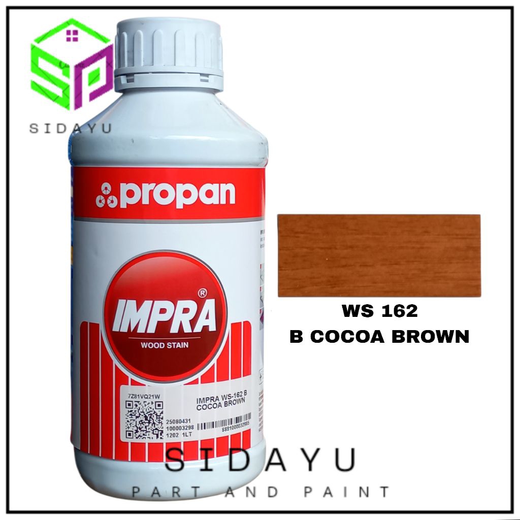 Cat Propan Impra Wood Stain WS 162 B Cocoa Brown 1Liter