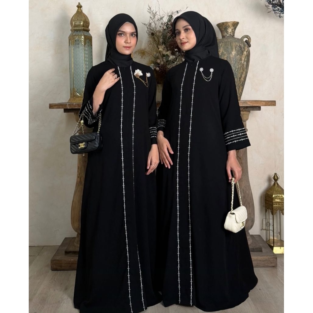 SALMA ABAYA ORIGINAL BY KAZANAA.ID