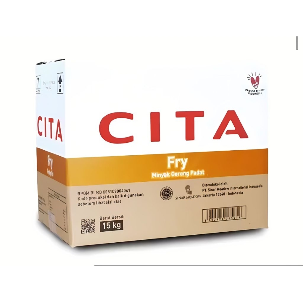Minyak Goreng Padat CITA Fry 15Kg