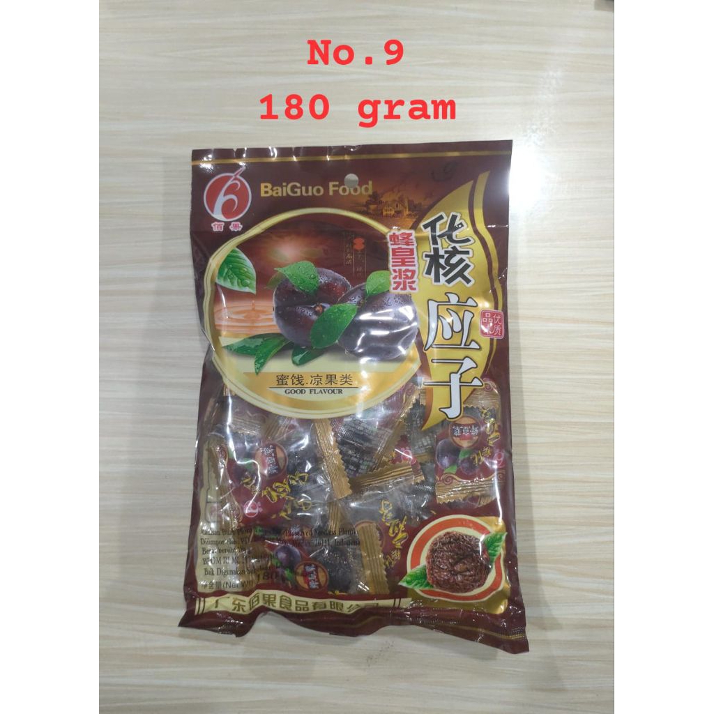 manisan imlek / plum imlek /manisan pouch