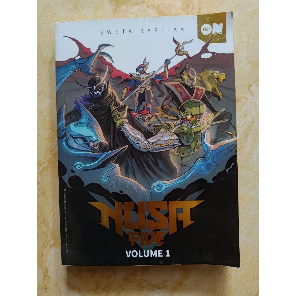 Komik Nusa five volume 1 kolpri