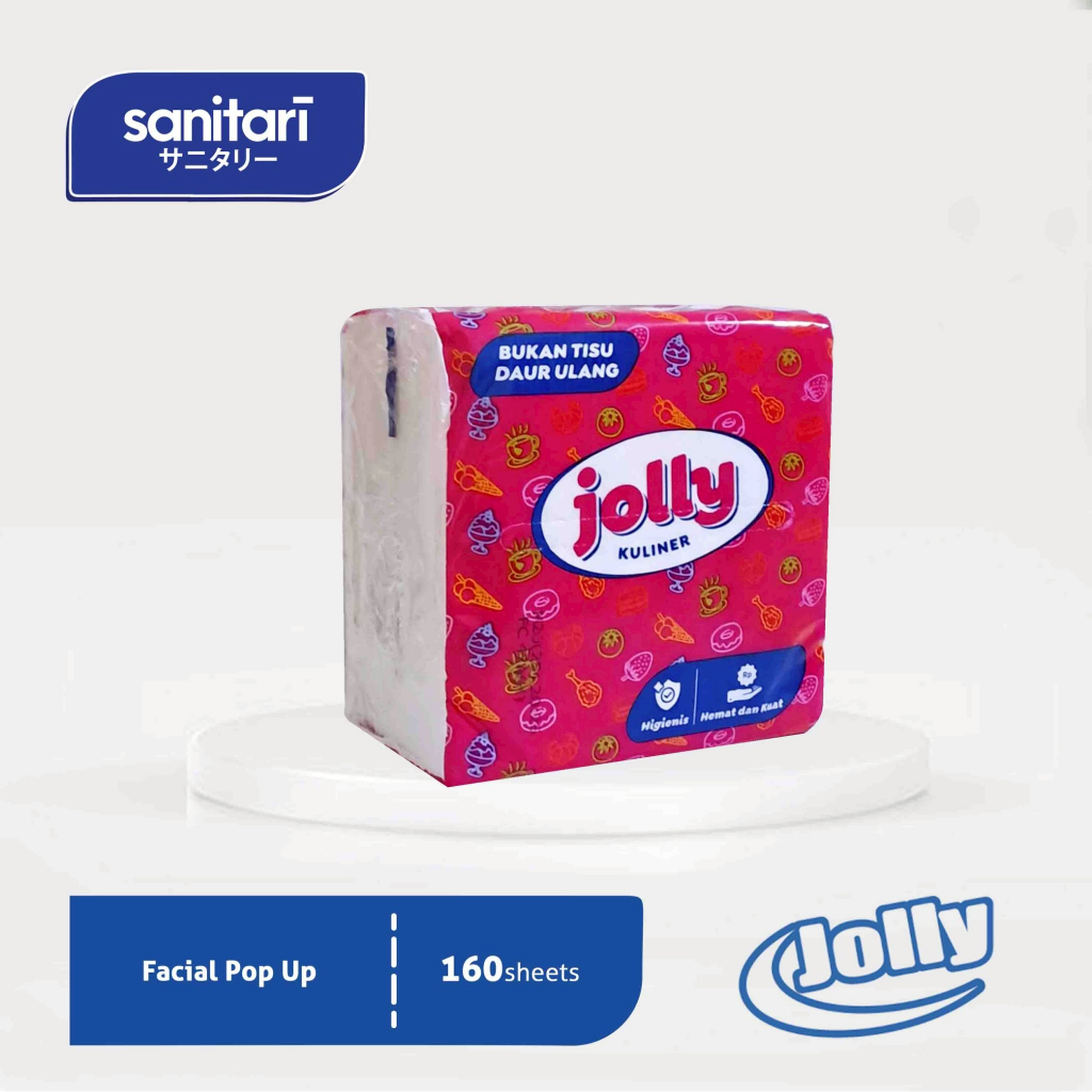 Tissue Jolly Pop Up Tissu Jolly Facial Pop Up Tisu Jolly Multipurpose