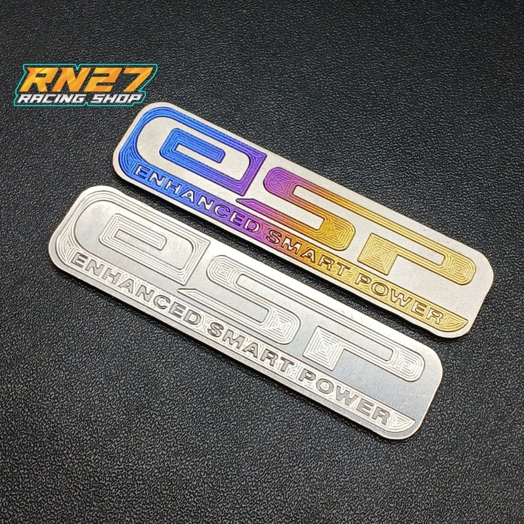 EMBLEM ESP BOX FILTER HONDA VARIO BEAT SCOOPY ADV TITANIUM ORIGINAL VIETNAM