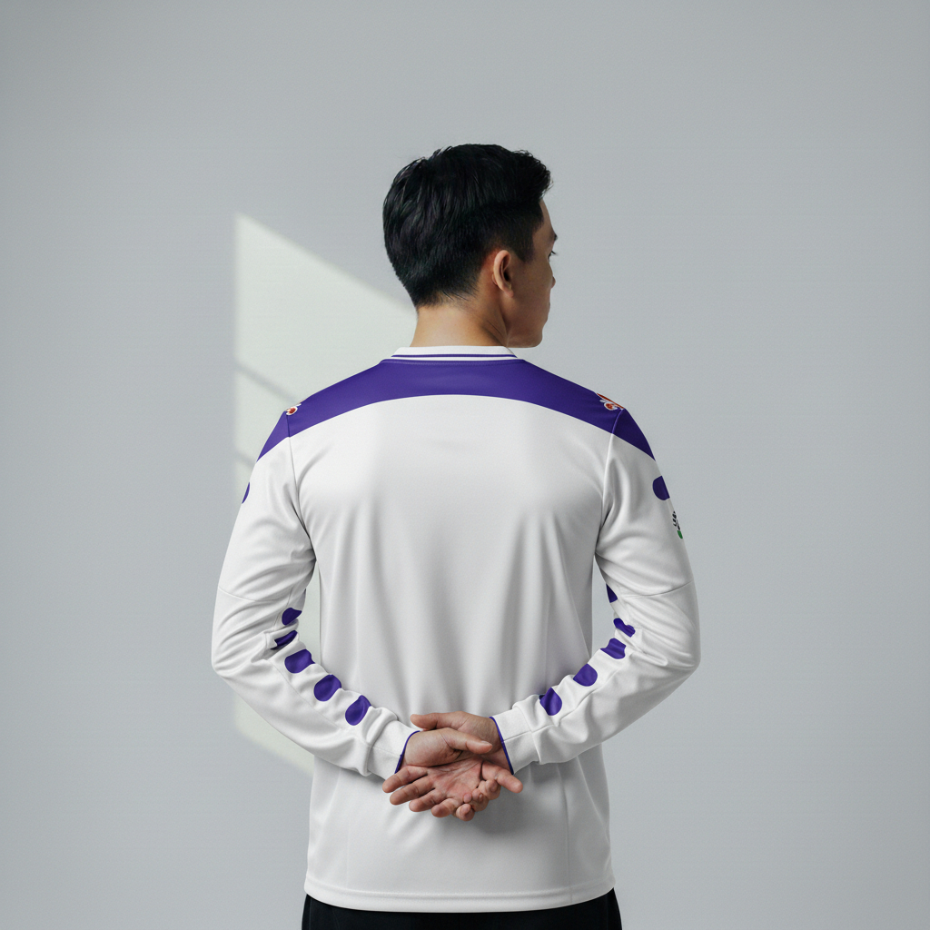 ATHLETIC SPORTWEAR - Jersey Fantasy Fiorentina Away 1998-1999 Fullprinting Casual - Atasan Lengan Pa