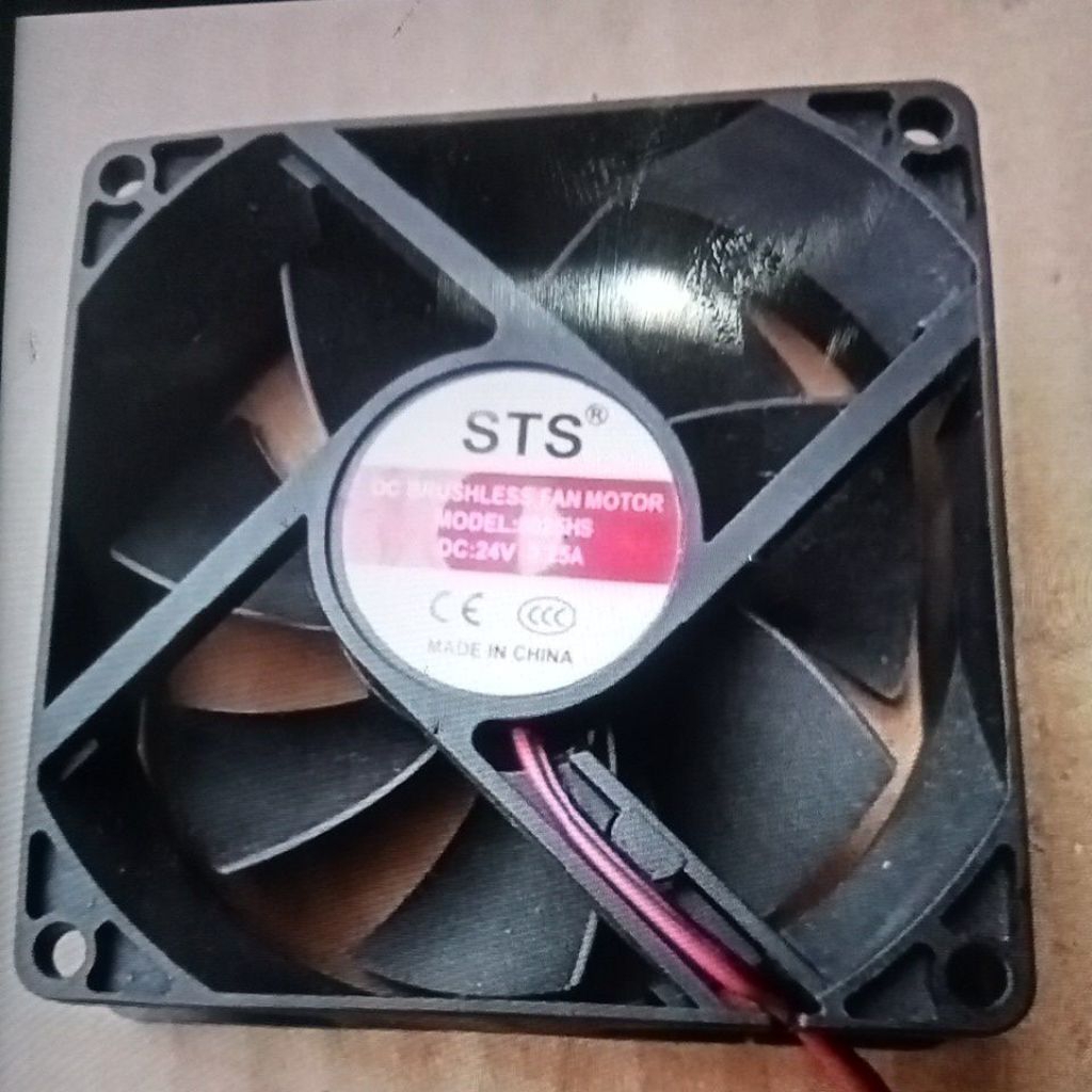 KIPAS DC 24 V 8X8 CM