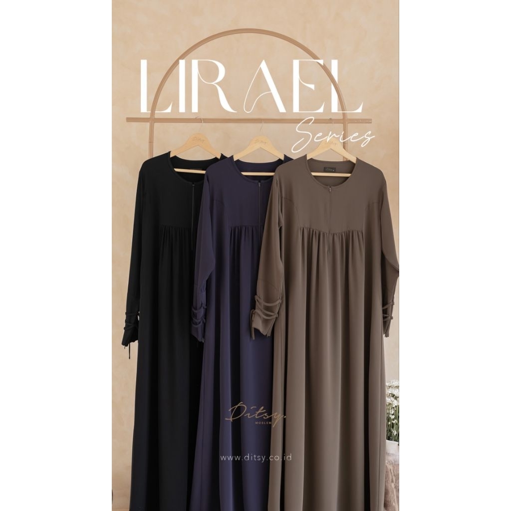 Lirael Haala Black Carafe Dark Velvet Ditsy Moslem