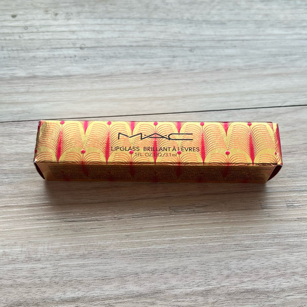 MAC lipglass ruby sparks 3.1ml