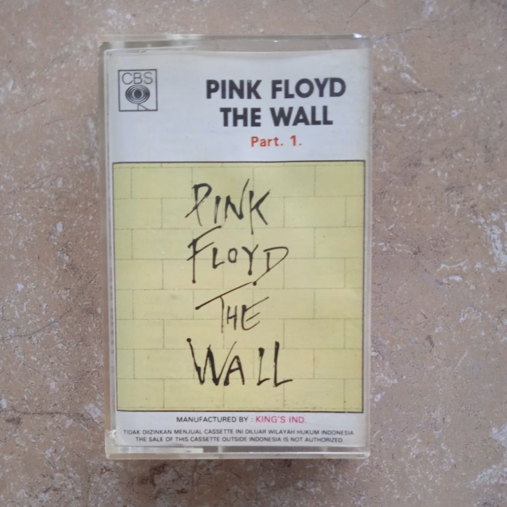 Kaset Pita Pink Floyd "The Wall" Part. 1