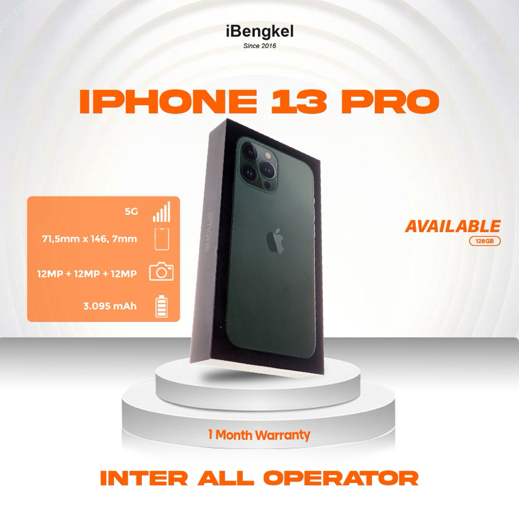 [SECOND] iPhone 13 Pro 128Gb Inter All Operator