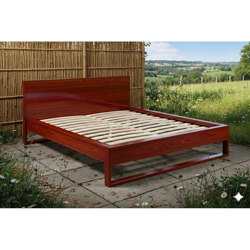 Dipan kayu minimalis/Tempat Tidur/Ranjang kayu minimalis/Dipan kayu/Dipan moderun ter baru Dipan kay