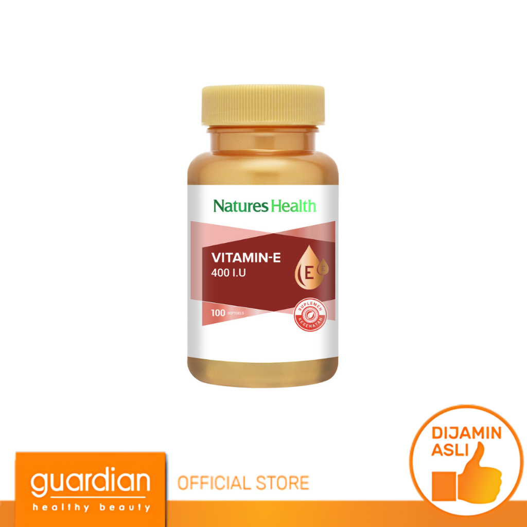 Natures Health Vitamin E 400 IU - 100 Softgels