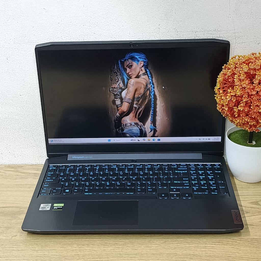 Laptop Second LENOVO IDEPAD GAMING 3 15IMH05 Intel core i7 Gen 10 Vga GTX 1650ti Ram 16GB/Ssd 512GB