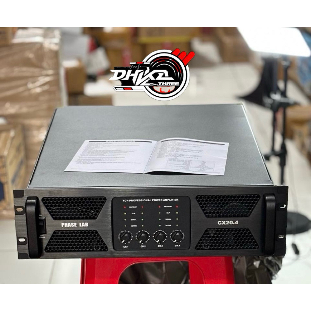 POWER AMPLIFIER PHASELAB CX 20.4 CLASS H ORIGINAL / POWER PHASELAB CX 20.4 ORIGINAL / Power Amplifie