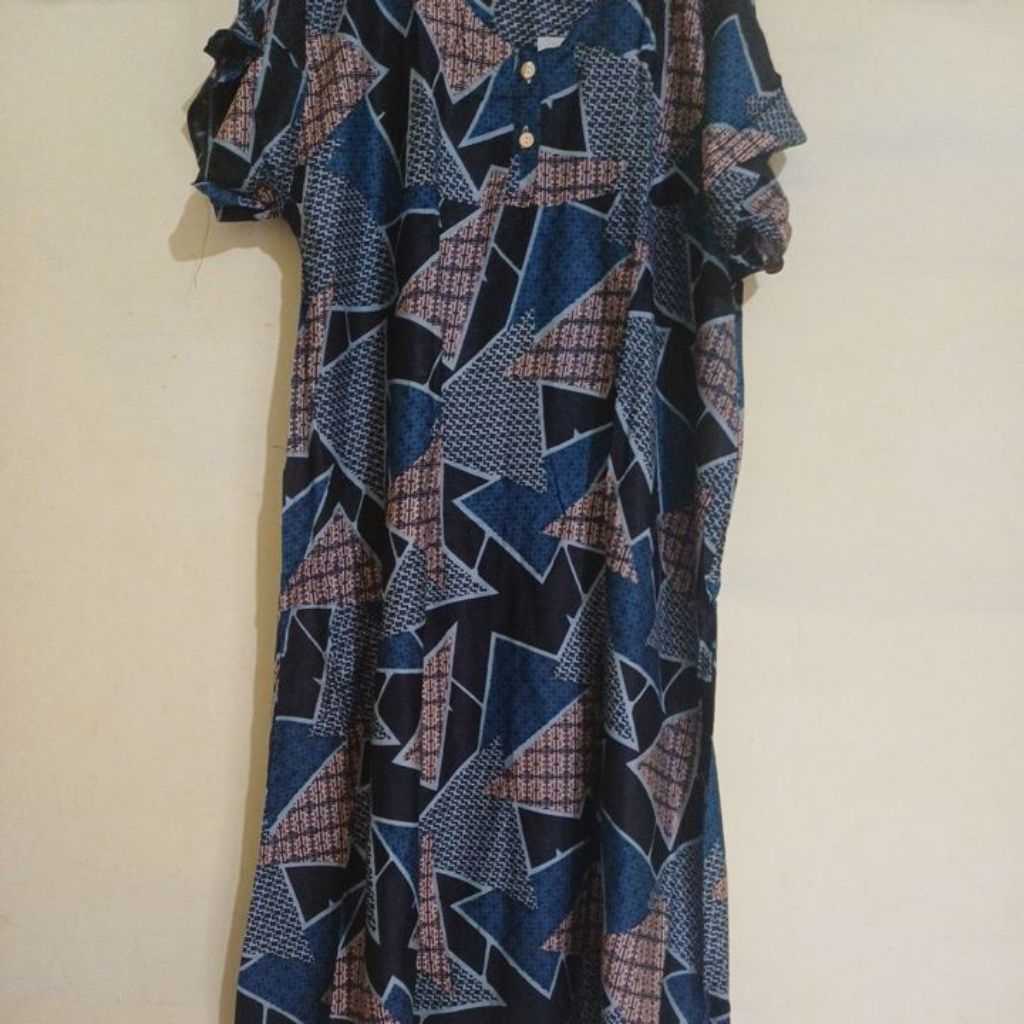 Daster Motif Kotak-kotak