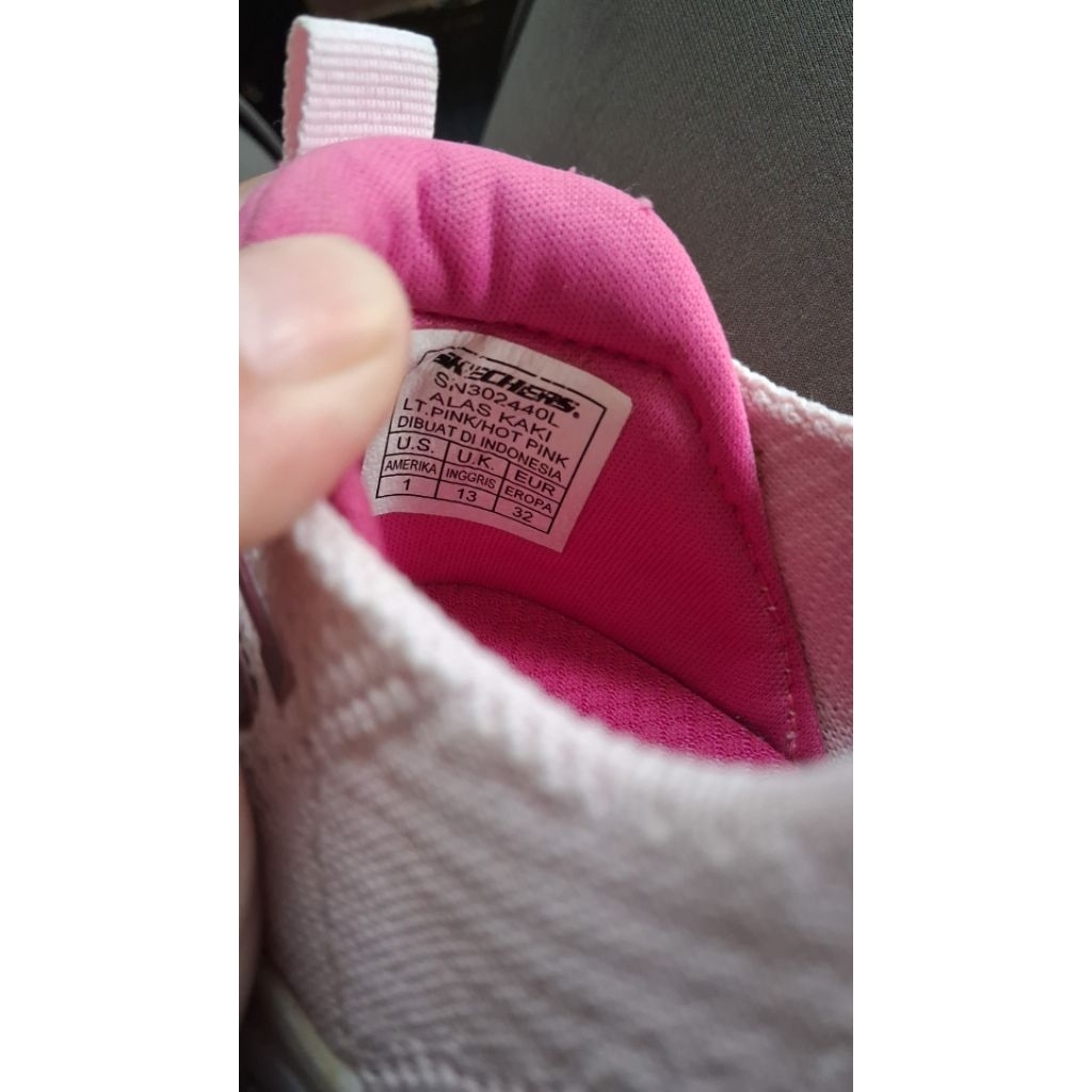 skechers air cooled sepatu anak perempuan