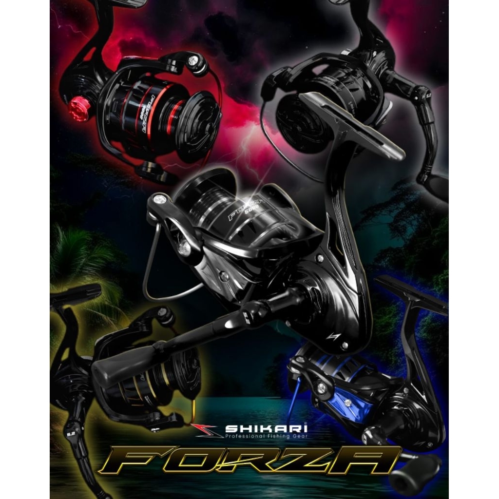 RELL PANCING, RELL SHIKARI FORZA X DAIDO, RELL PANCING SUNGAI, RELL SPINNING, RELL PANCING CASTING